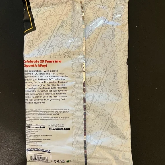 Pokemon TCG First Partner Pack - Hoenn 3 Jumbo Cards + 2 Booster Packs - Picture 3 of 5